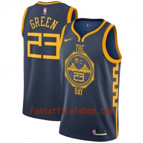 Golden State Warriors Trikot Draymond Green 23 2018-19 Nike City Edition Navy Swingman - Herren